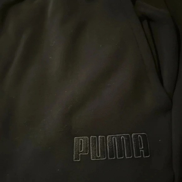 Puma Mens Fleece Pants, 2 Pack XL Gray Black - Picture 10 of 11